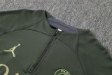 2024/25 PSG Army Green Sweater Tracksuit