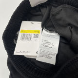 2024/25 Nk~ Black Pure Cotton Sports Trousers Zipper style