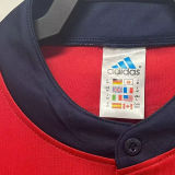 1996 Spain Home Red Retro Soccer Jersey