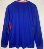 2024/25 France Home Blue Fans Long Sleeve Jersey
