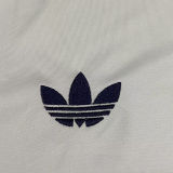 1984/85 RM White Home Retro Soccer Jersey