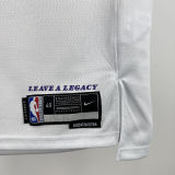2025 Lakers JAMES JR. #9 White NBA Jerseys 热压