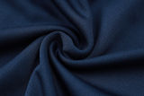 2025 JOMA Sapphire Blue Kids Sweater Tracksuit