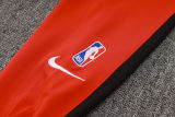2024/25 Bulls Red Hoody Zipper Jacket Tracksuit