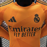 2024/25 RM Away Player Version Long Sleeve Soccer Jersey