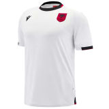 2025 Albania Away WhiteFans Soccer Jersey 阿尔巴尼亚