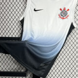 2024/25 Corinthians Home White Vest Jersey