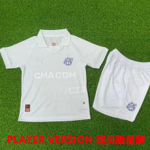 2024/25 MS 125th Anniversary Edition White Player Version Kids Jersey 球员版童装
