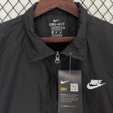 2025 NK~ Black Windbreaker
