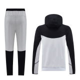 2024/25 Nk~ Black Gray Hoody Zipper Jacket Tracksuit