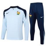 2024/25 France Light Blue Sweater Tracksuit