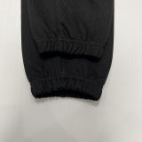 2024/25 Nk~ Black Pure Cotton Sports Trousers Zipper style