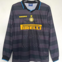 1997/98 In Milan Third Away Retro Long Sleeve Soccer Jersey
