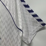 1986-1989 RM White Home Retro Soccer Jersey