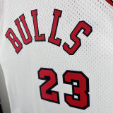 1984/1985 Bulls JORDAN #23 White Retro NBA Jerseys 热压