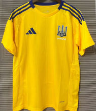 2025 Ukraine Home Yellow Fans Soccer Jersey