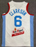 2024 PILIPINAS Team CLARKSON #6 White Jersey