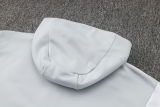 2024/25 Al Nassr White Kids Hoody Zipper Jacket Tracksuit