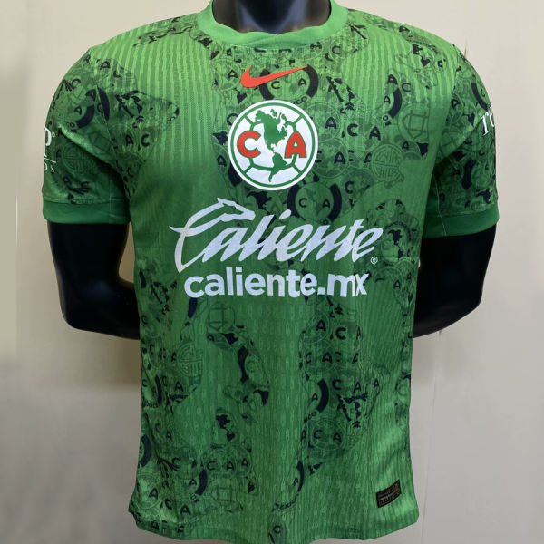 2024/25 Club America Green Gk Player Version Soccer Jersey