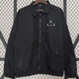 2025 Jordon Black Windbreaker