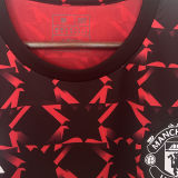 2024/25 M Utd Red Black Fans Training Jersey