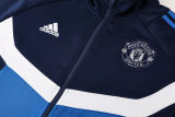 2024/25 M Utd Sapphire Blue Jacket Tracksuit