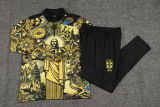2025 Brazil Yellow Sweater Tracksuit