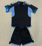 2024/25 Minnesota United Home Black Kids Soccer Jersey 明尼苏达联