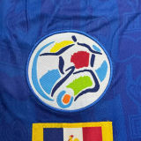 1996 France Home Blue Retro Soccer Jersey