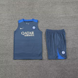 2025 In Milan Blue Vest Training Jersey(A Set)