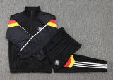 2025 Germany Black Jacket Tracksuit