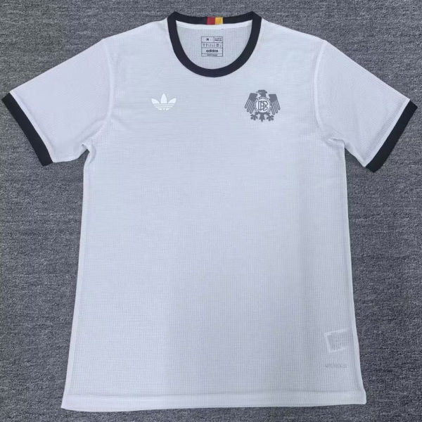 2025 Germany Retro Style White Fans Jersey