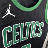 2025 Celtics PORAIGIS #8 Black NBA Jerseys