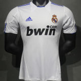 2010/11 RM Home White Retro Player Version Soccer Jersey 球员版