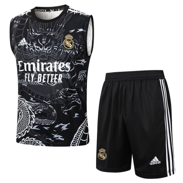 2024/25 RM Black Vest Training Jersey(A Set)