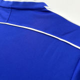 1998 Brazil Away Blue Retro Soccer Jersey