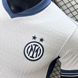 2024/25 In Milan Away White Player Version Soccer Jersey 有胸前广告
