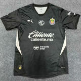 2024/25 Chivas GK Black Fans Soccer Jersey