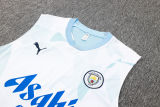 2024/25 Man City Sky Blue Vest Training Jersey(A Set)
