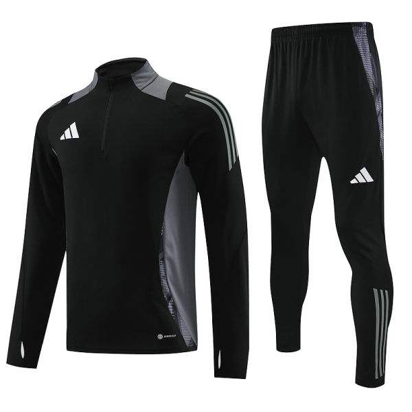 2024/25 Ad~ Black Sweater Tracksuit