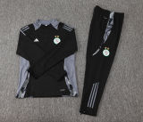 2024/25 Algeria Black Kids Sweater Tracksuit