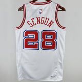 2024/25 Rockets WAGNER #28 White NBA Jerseys Hot Pressed