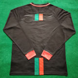 2023/24 Palestine Black Long Sleeve Soccer Jersey