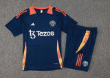 2025 M Utd Sapphire Blue Training Jersey(A Set)
