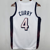 2025 Team USA CURRY #4 White NBA Jerseys