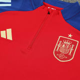 2024/25 Spain Red Sweater Tracksuit