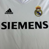 2005/06 RM White Home Retro Soccer Jersey