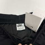 2024/25 Nk~ Black Pure Cotton Sports Trousers Zipper style