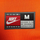 1998 NL Home Orange Long Sleeve Retro Soccer Jersey
