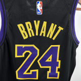 2024/25 Lakers BRYANT #24 Black Kids City Edition NBA Jersey